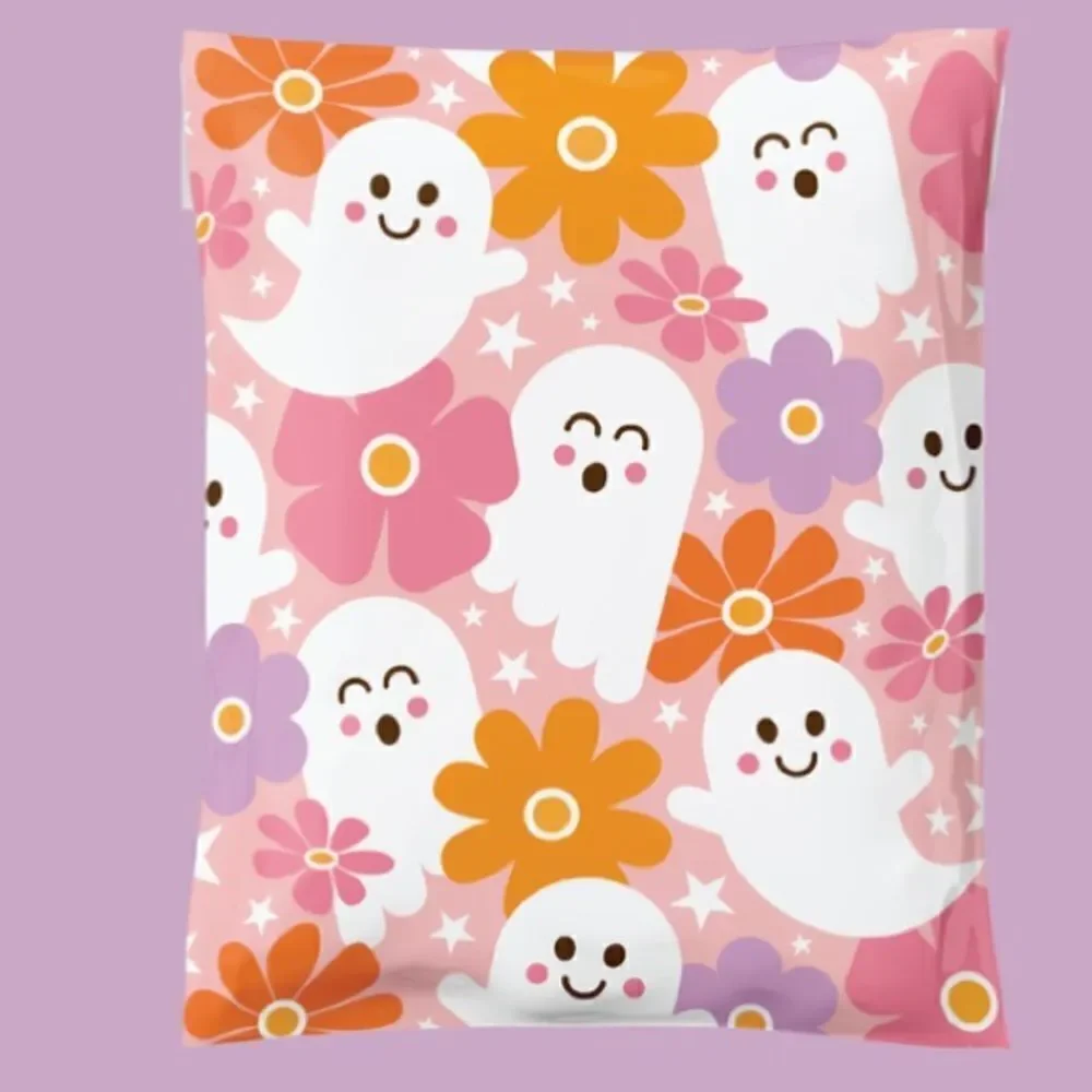Poly mailers 35 10x13 size plus 2” 35 stickers